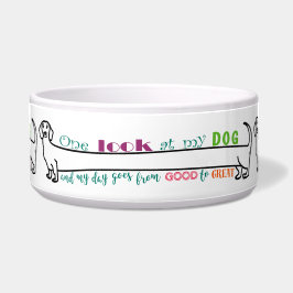 Einzigartige moderne Niedliche Funny Dackel Dackel Napf