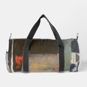 Einzigartige moderne Reisetasche Duffle Bag (Rückseite)