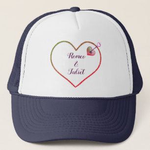Einzigartige Moderne Rosa Liebe Herzlich Valentins Truckerkappe