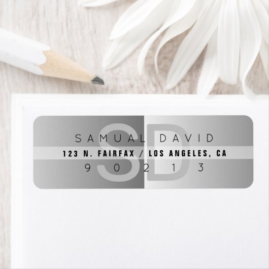 Einzigartige moderne Rücksendeadresse (Insitu)