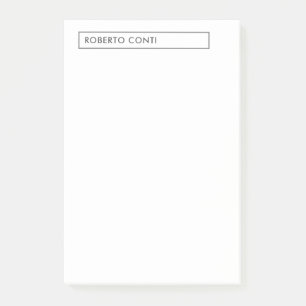 Einzigartige moderne Schlichte Minimalistische Bez Post-it Klebezettel