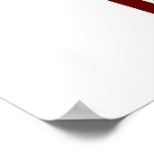 Einzigartige Moderne verzichtet niemals auf Fußbal Poster (Ecke)