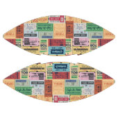 Einzigartige moderne Vintage Cenima Tickets Football (Paneele)