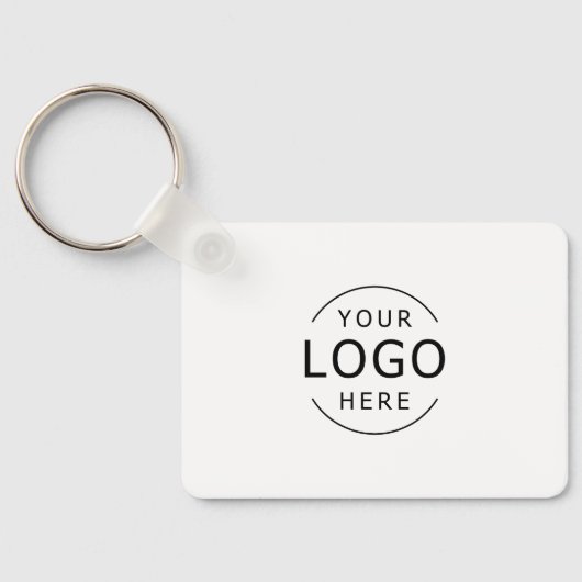 Einzigartige moderne Visitenkarte mit QR-Code Schlüsselanhänger (Rückseite)