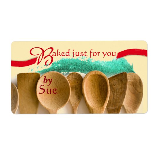 Einzigartige Moderne, von Ihnen gebacken Labels (Vorne)