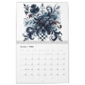 Einzigartige Moderne Wasserfarbe Abstrakt Art 2025 Kalender (Jan 2026)