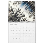 Einzigartige Moderne Wasserfarbe Abstrakt Art 2026 Kalender (Mär 2026)