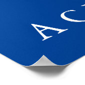 Einzigartige Motivierend Wolf-Leistung Poster (Ecke)