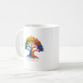 Einzigartige Multicolorart 1 Kaffeetasse (Vorderseite Links)