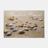 Einzigartige Muscheln Indoor Door Mat Fußmatte (Vorderseite)