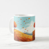 Einzigartige Muster, Herbst Kaffeetasse (Vorderseite Links)