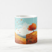 Einzigartige Muster, Herbst Kaffeetasse (Mittel)
