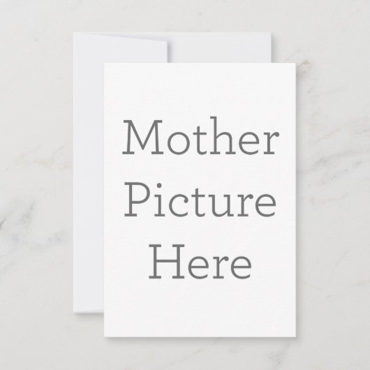 8.89 cm x 12.7 cm Flache Dankeskarte (Vorderseite)