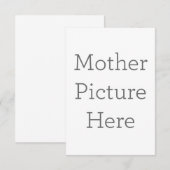 8.89 cm x 12.7 cm Flache Dankeskarte (Vorne/Hinten)