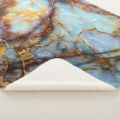 einzigartige Natursteinstruktur - Marmor, Onyx, gr Sherpadecke (3/4)