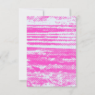 Einzigartige Neon Halftone Grunge Blank Einladungs Einladung