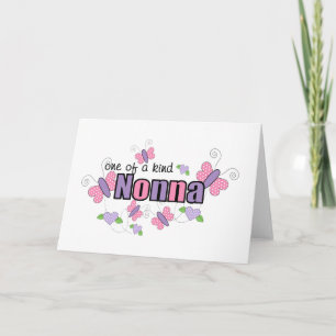 Einzigartige Nonna Karte