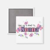Einzigartige Nonna Magnet (Vorderseite/Rückseite)