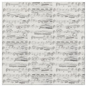 Einzigartige Noten, Partitur-Gewebe Stoff (Nahaufnahme)