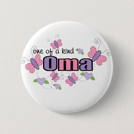 Einzigartige Oma Button (Vorderseite)