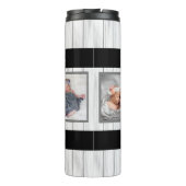 Einzigartige Oma-Geschenke - Personalisiertes Foto Thermosbecher (Rückseite)