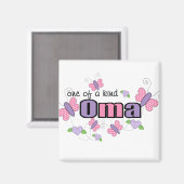 Einzigartige Oma Magnet (Vorderseite/Rückseite)