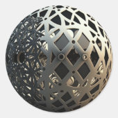 Einzigartige Orb-Aufkleber Runder Aufkleber (Vorderseite)