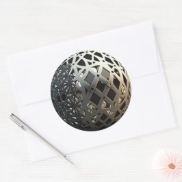 Einzigartige Orb-Aufkleber Runder Aufkleber