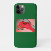 Einzigartige originale Charakterkunst Case-Mate iPhone Hülle (Rückseite)