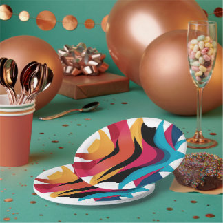 Einzigartige Paper-Teller Pappteller