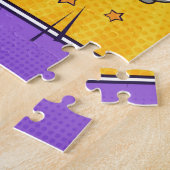 Einzigartige Personalisierte Botschaft lustiger Co Puzzle (Seite)