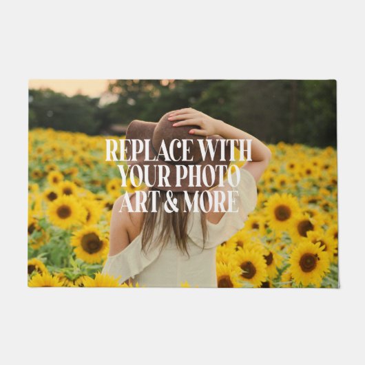 Einzigartige Personalisierte Fußmatte (Vorderseite)