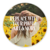 Einzigartige Personalisierte Keramikknauf (Vorderseite)