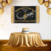 Einzigartige Personalisierte Musiknoten Banner Bla