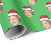 Einzigartige Personalisierte Weihnachtsfeier, Weih Geschenkpapier (Rolleneckpunkt)