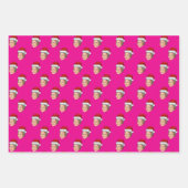 Einzigartige Personalisierte Weihnachtsfeier, Weih Geschenkpapier Set (Vorderseite 2)