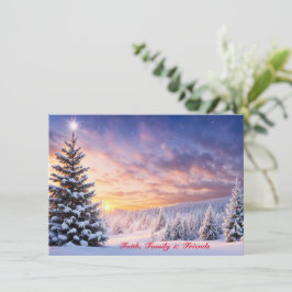 Einzigartige Personalisierte Weihnachtskarten Weiß