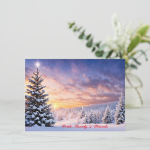 Einzigartige Personalisierte Weihnachtskarten Weiß