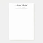 Einzigartige phantastische berufliche Designkallig Post-it Klebezettel (Vorderseite)