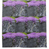Einzigartige Phlox-Blüten an der Wand Duschvorhang (Vorderseite)