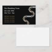 Einzigartige Plumber Service-Visitenkarten Visitenkarte (Vorne/Hinten)