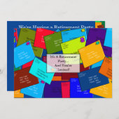 Einzigartige POSTANGESTELLTER Einladung (Vorne/Hinten)