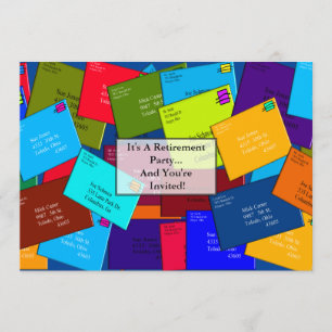 Einzigartige POSTANGESTELLTER Einladung