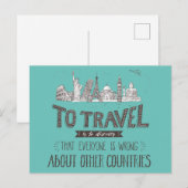 Einzigartige Postkarte (Vorne/Hinten)