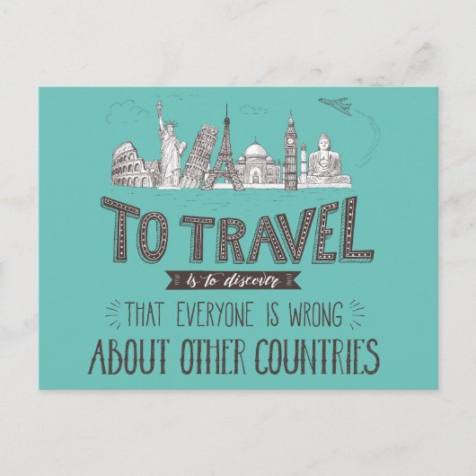 Einzigartige Postkarte (Vorderseite)