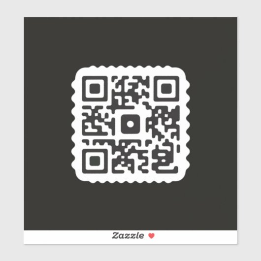 Einzigartige QR-Code-Aufkleber für Händler" Aufkleber (Blatt)