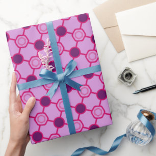 Einzigartige Radiant Vintag Joyful Birthday Party Geschenkpapier