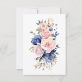 Einzigartige Reise von Frau zu Frau Brautparty Dankeskarte (Rückseite)