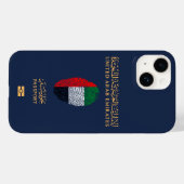 Einzigartige Reisepässe in den Vereinigten Arabisc Case-Mate iPhone Hülle (Rückseite (Horizontal))