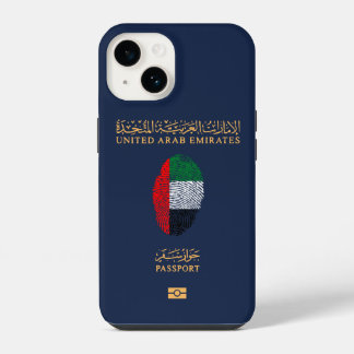 Einzigartige Reisepässe in den Vereinigten Arabisc iPhone 14 Hülle